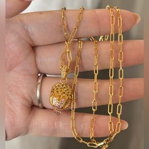 Kurt Geiger London Eagle Short Pendant Necklace